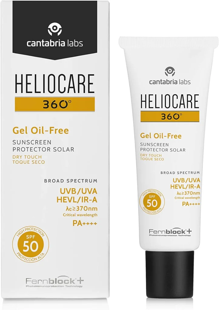 Heliocare 360º Gel Oil-Free SPF 50+: Dile adiós a los brillos con la protección solar más avanzada